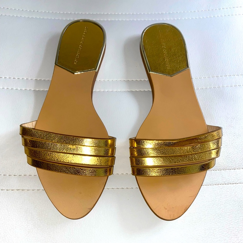 ZARA slip on sandals